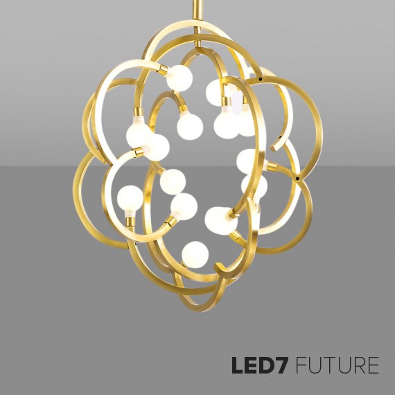 Loft Industry Modern - Blow Chandelier